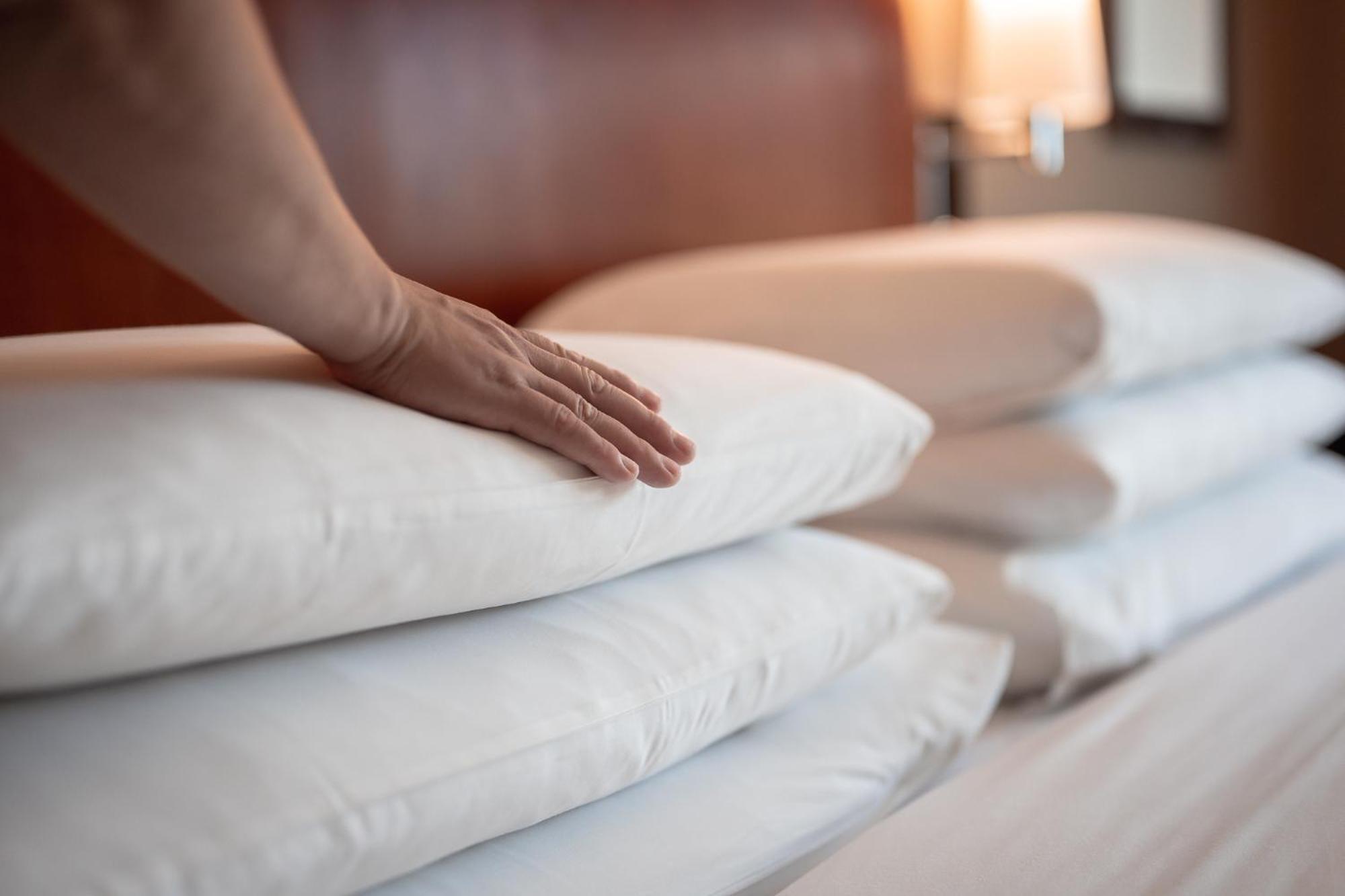 Park Hyatt Mendoza Hotel, Casino & Spa Exterior foto A hand on a pillow