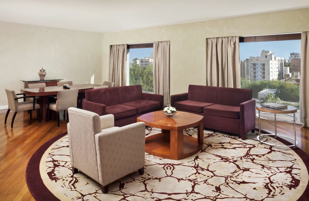 Park Hyatt Mendoza Hotel, Casino & Spa Exterior foto Living room